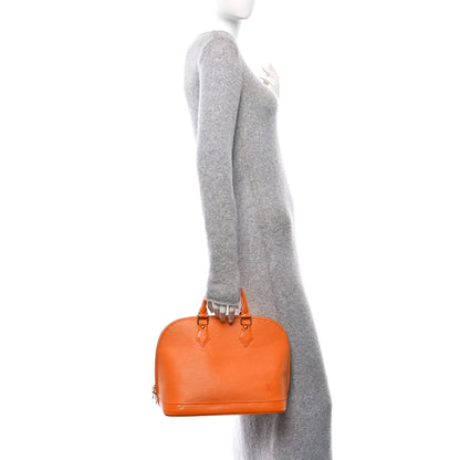 Louis Vuitton Epi Alma PM  Mandarin 2 of 11