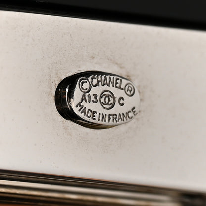 Chanel Crystal CC Cuff Black 4 of 4