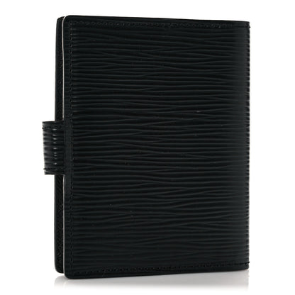 Louis Vuitton Epi Mini Agenda Cover Black 3 of 7