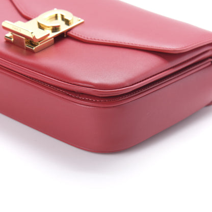 Celine Shiny Calfskin Small C Bag Red 7 of 10