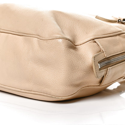 Prada Vitello Daino Bowler Bag Quarzo 5 of 12