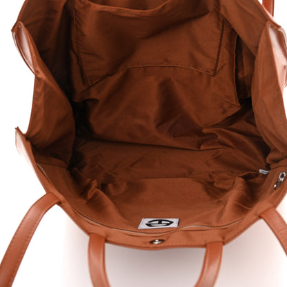 Telfar Vegan Leather Large Shopping Bag Tan 5 of 12