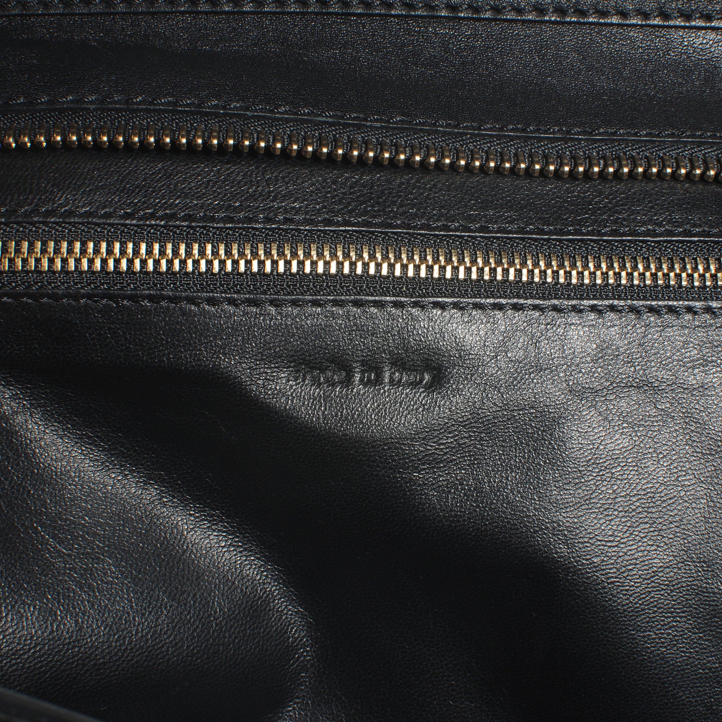 Denim Mini Luggage Navy Black