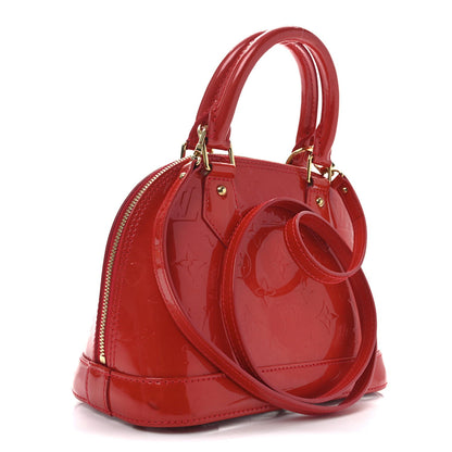 Louis Vuitton Vernis Alma BB Rose Litchi 3 of 7