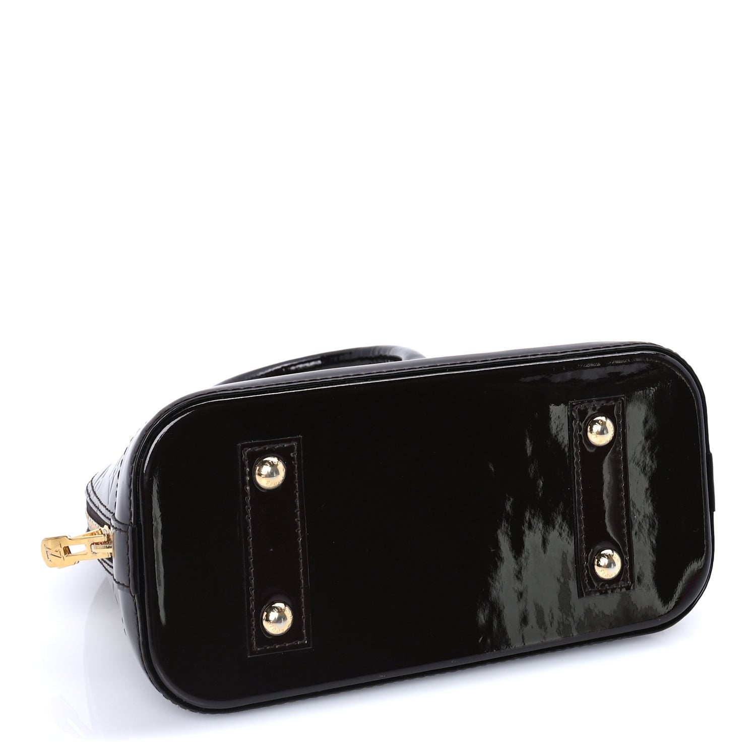 Louis Vuitton Vernis Alma BB Amarante 3 of 7