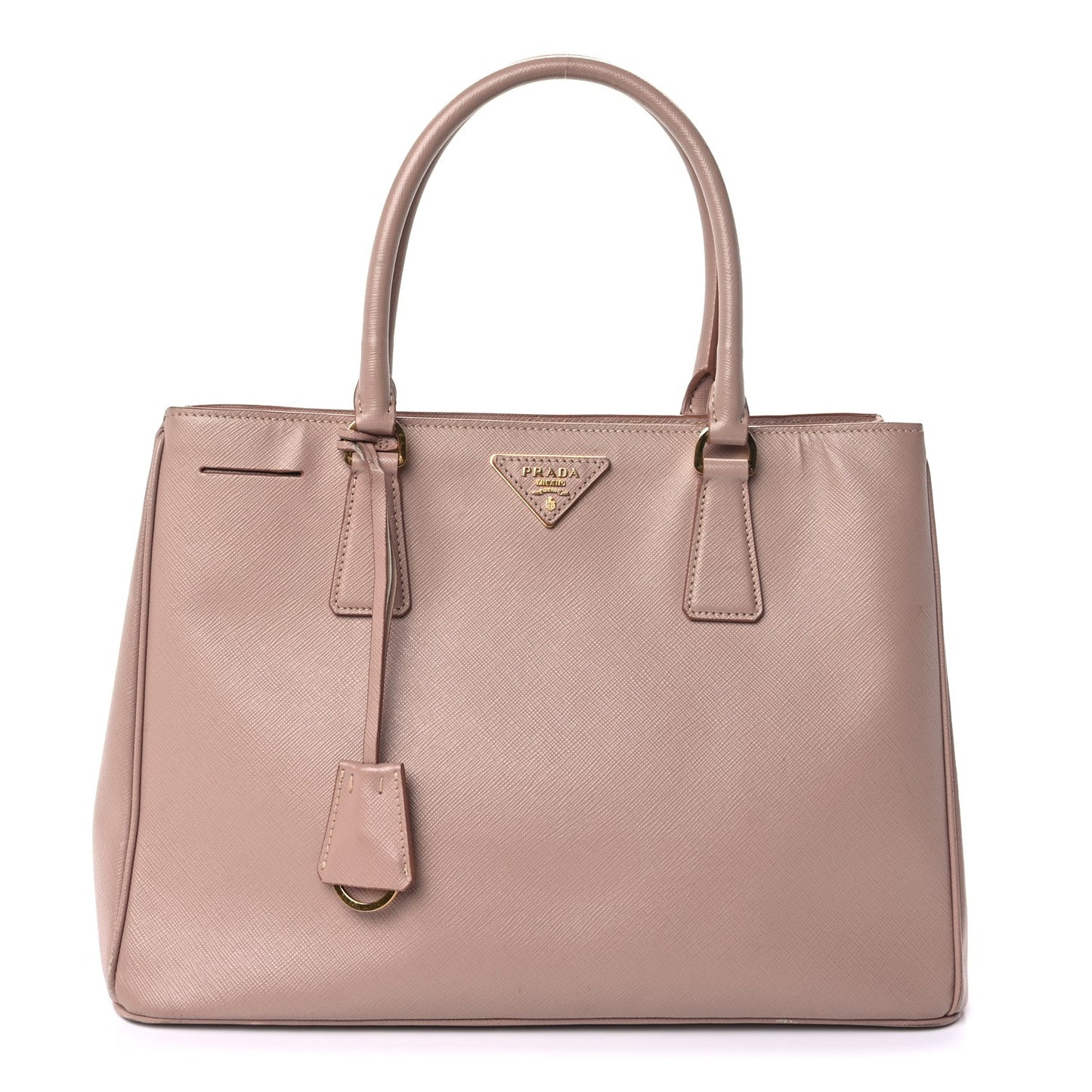 Saffiano Medium Galleria Double Zip Tote  Cammeo