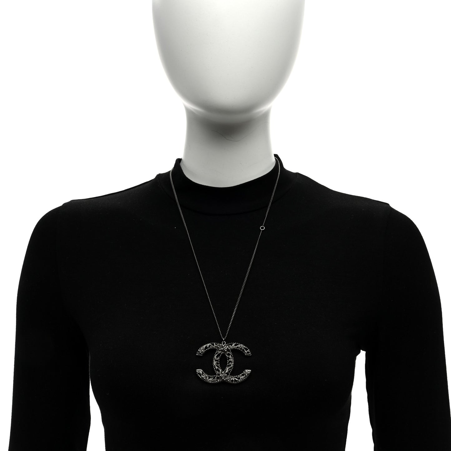 Ruthenium CC Pendant Necklace