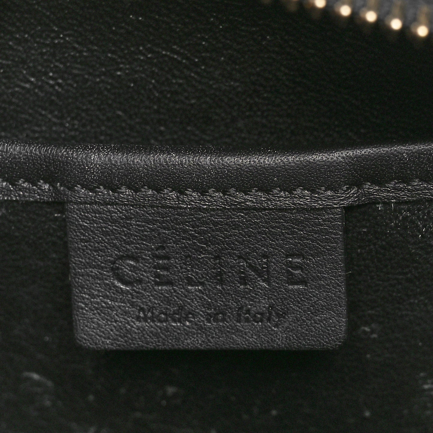 Smooth Calfskin Nano Luggage Black