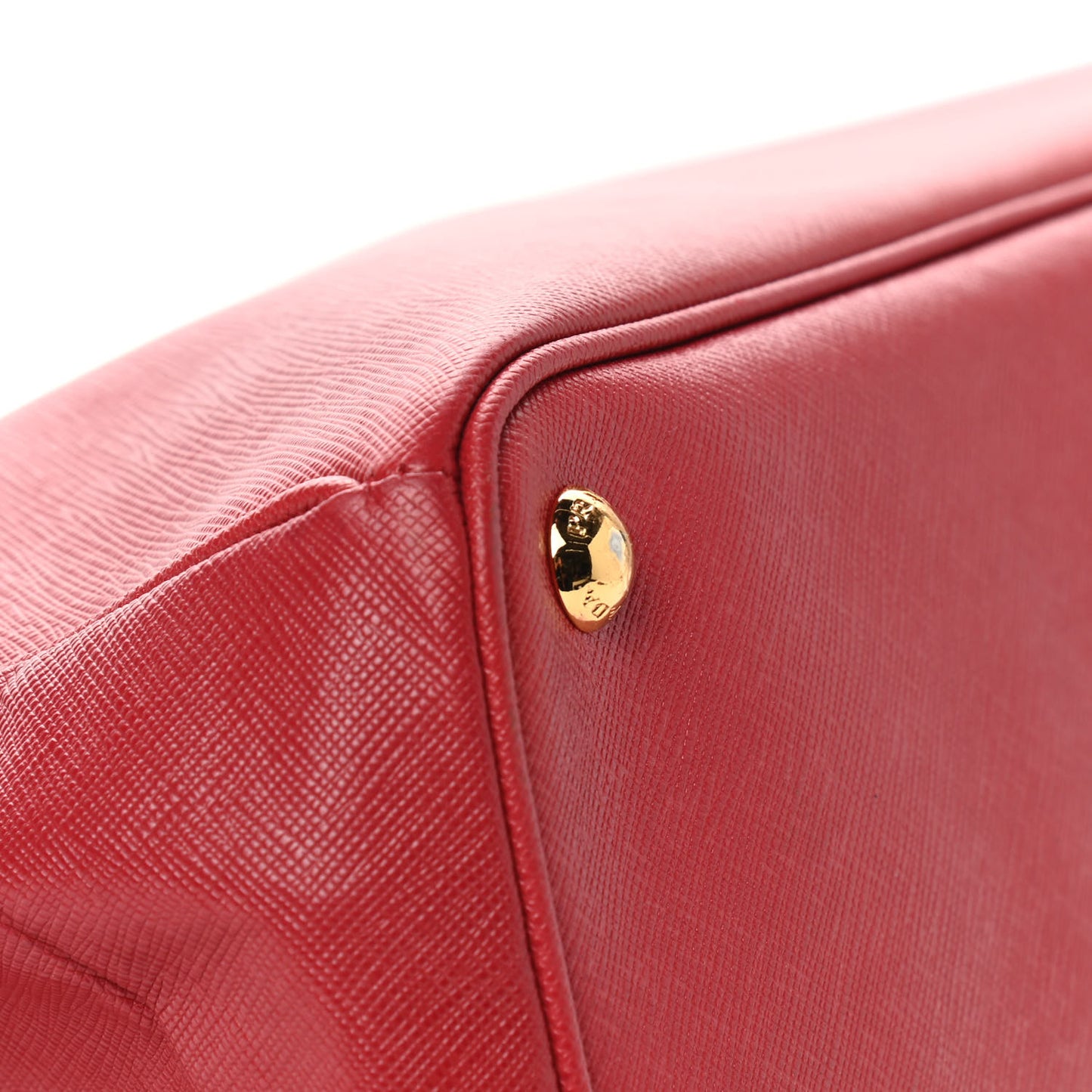 Saffiano Large Galleria Double Zip Tote Fuoco