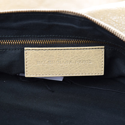 Balenciaga Agneau Classic Hardware Day Hobo Latte Beige 6 of 10