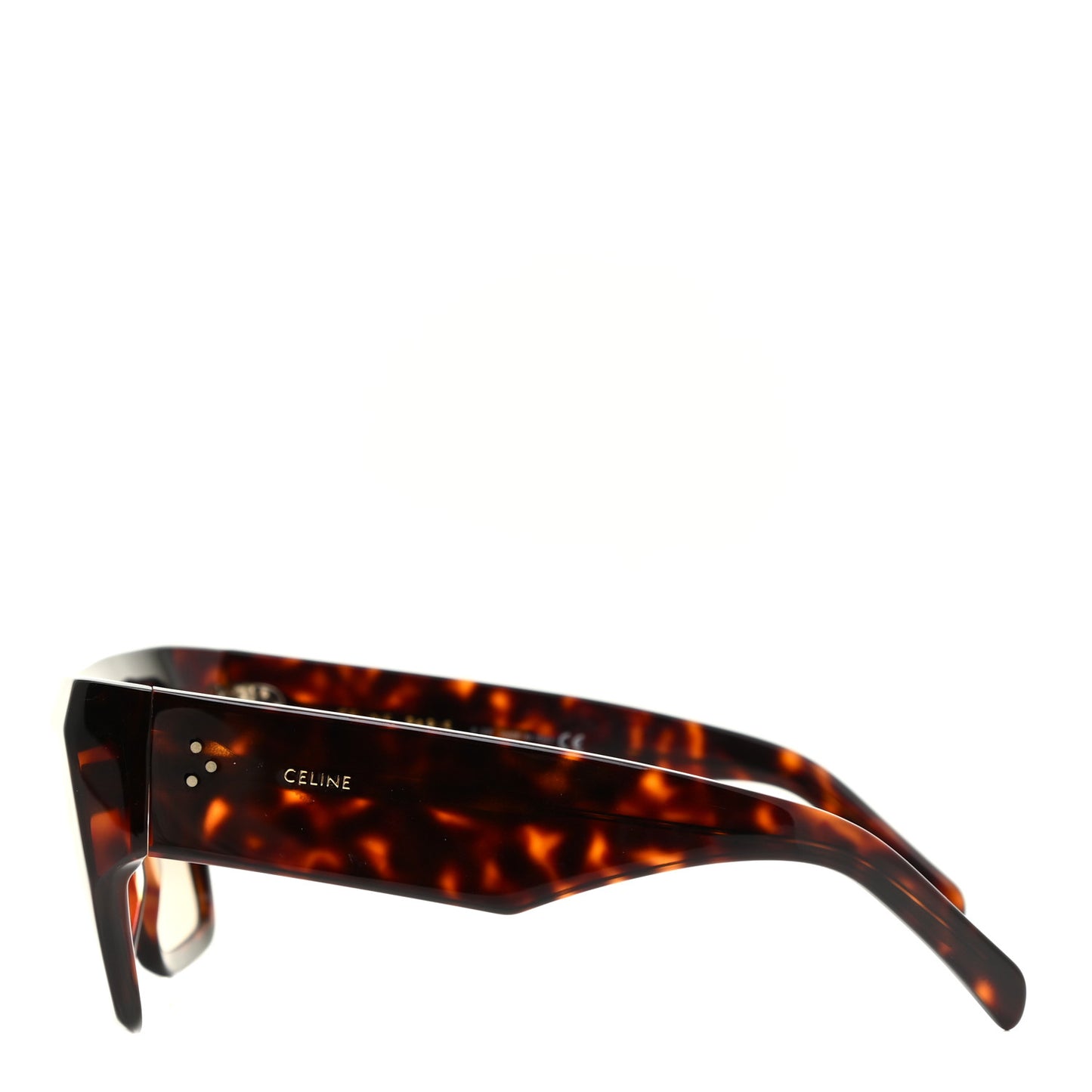 Acetate Rectangular Sunglasses CL400921 Dark Havana