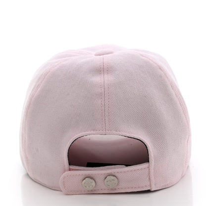 Chanel Cotton Sequin CC Cap Hat Light Pink 6 of 8