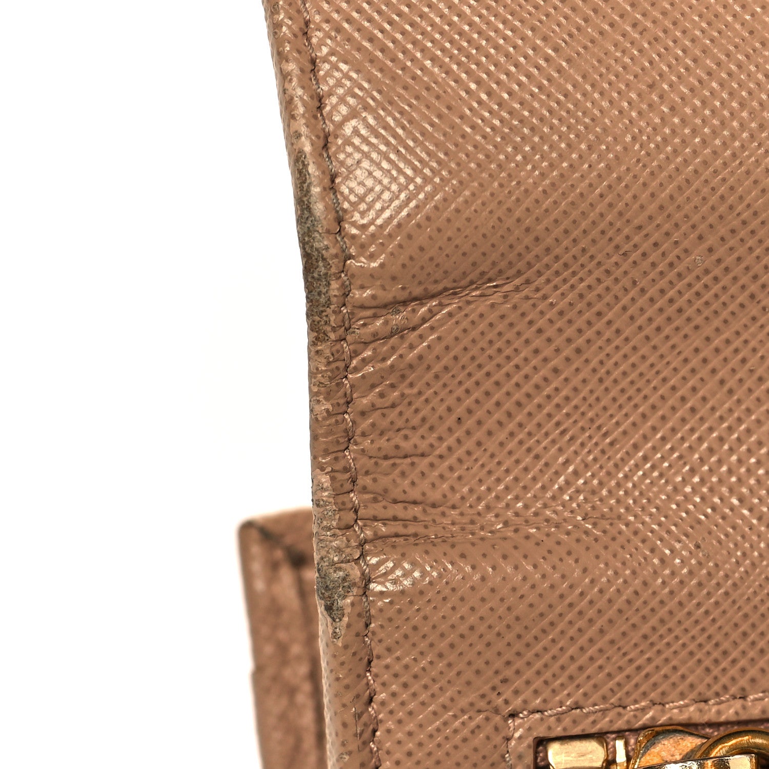 Prada Saffiano Metal Continental Flap Wallet Cammeo 12 of 14