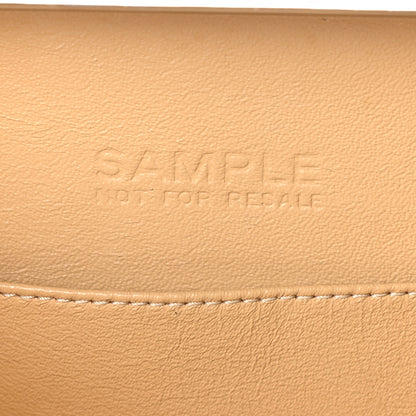 Chanel Raffia Calfskin CC Filigree Vanity Case White 7 of 11