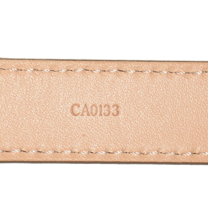 Louis Vuitton Suede Pepite Belt 85 34 6 of 9