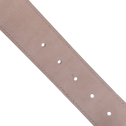 Gucci Canvas Web Interlocking G Belt 85 34 Green Red 5 of 5