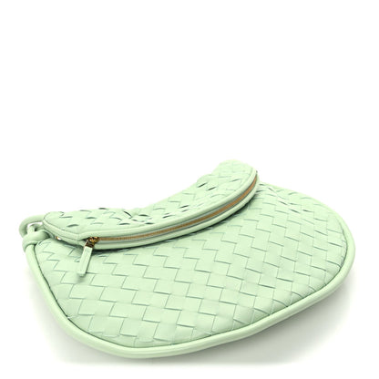 Bottega Veneta Nappa Intrecciato Medium Gemelli Fresh Mint 3 of 8