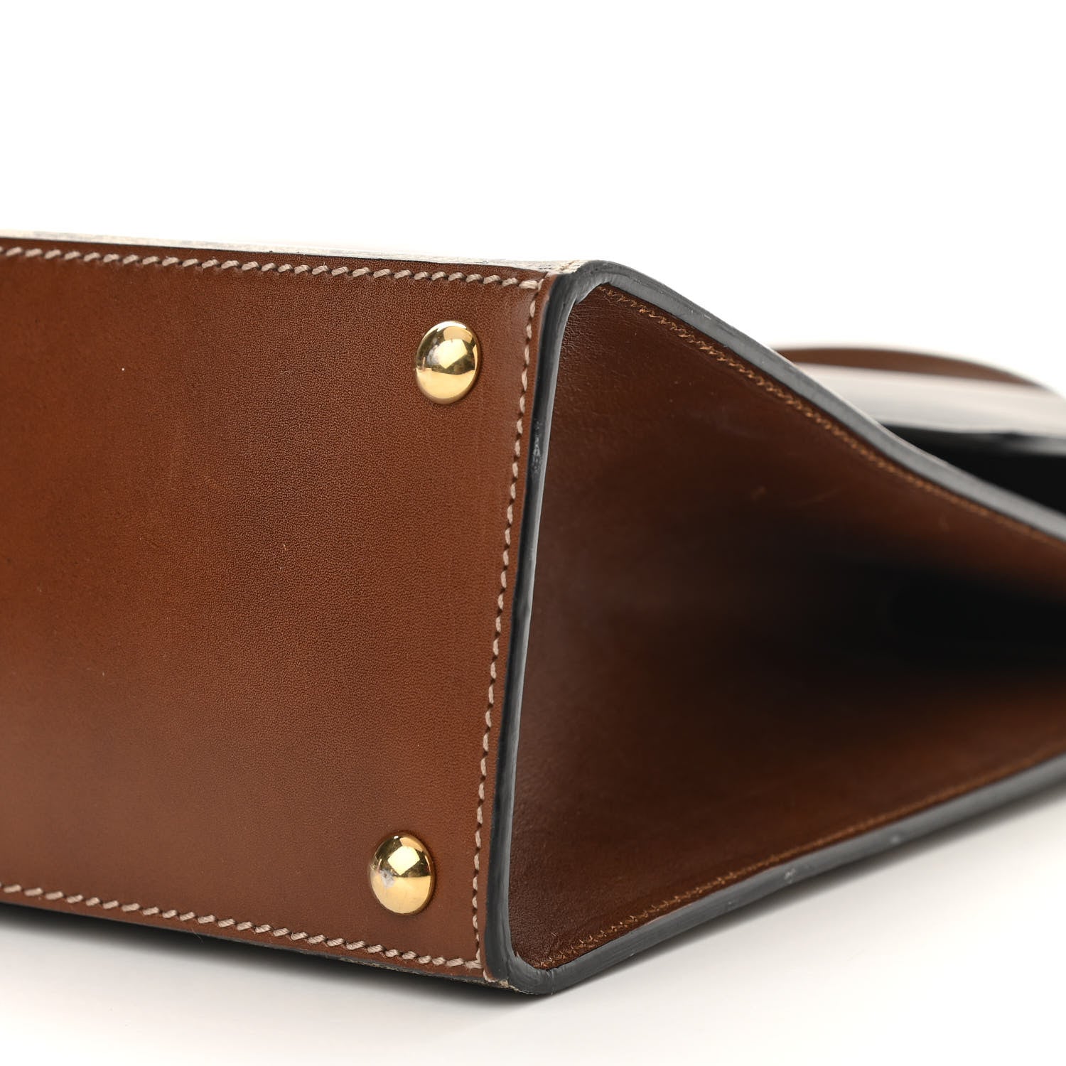 Gucci GG Supreme Monogram Calfskin Medium Padlock Top Handle Bag Beige Black Cuir 11 of 11