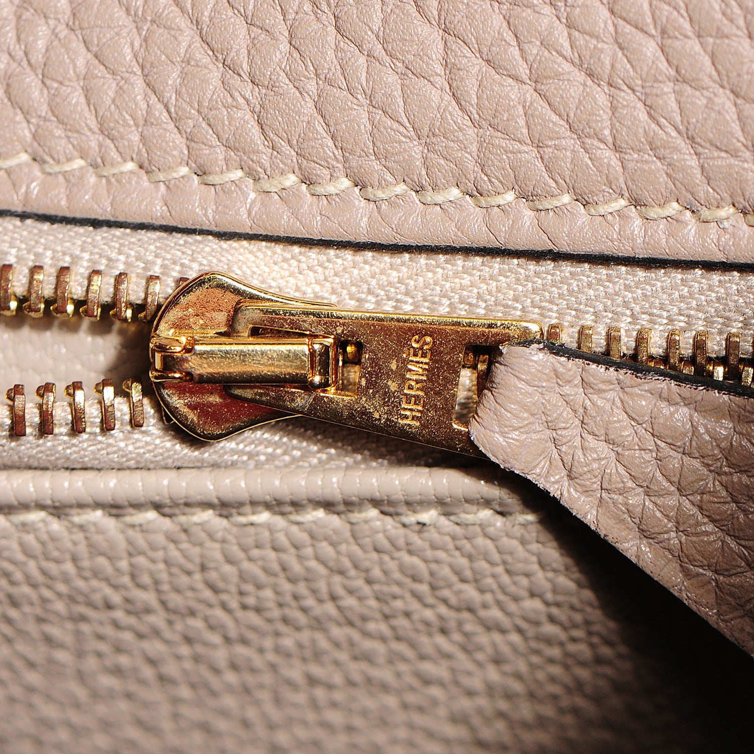 Hermes Taurillon Clemence Kelly Retourne 28 Gris Tourterelle 18 of 26