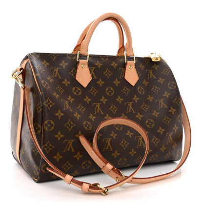 Louis Vuitton Monogram Speedy Bandouliere 35 3 of 10