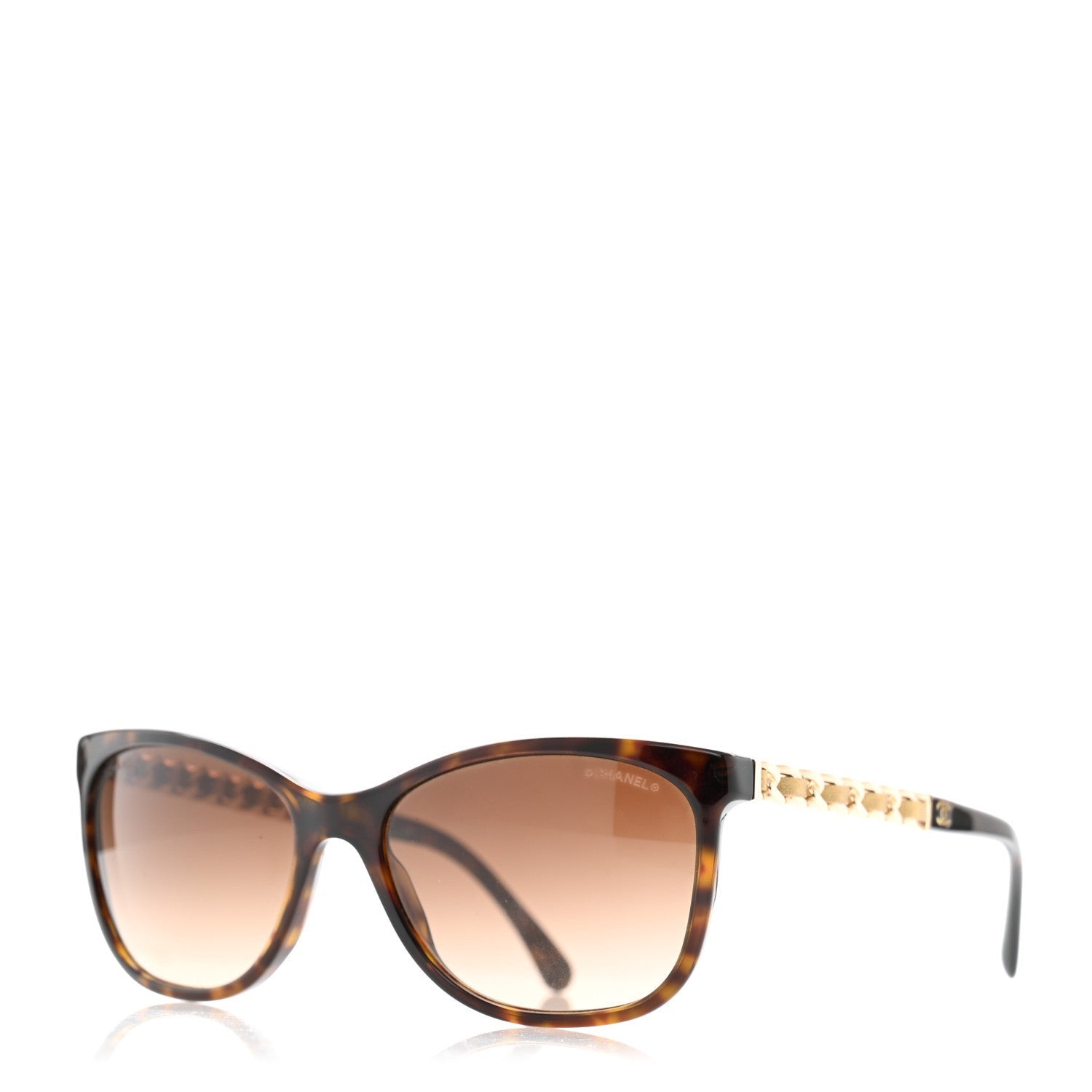 Chanel Acetate CC Chain Sunglasses 5260-Q Tortoise 1 of 7