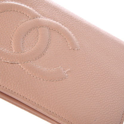 Chanel Caviar Timeless CC Yen Wallet Beige 11 of 18