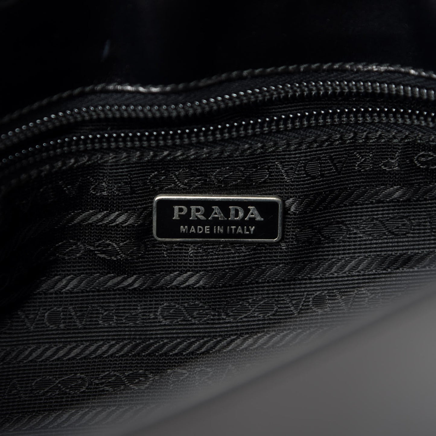 Spazzolato Shoulder Bag Black