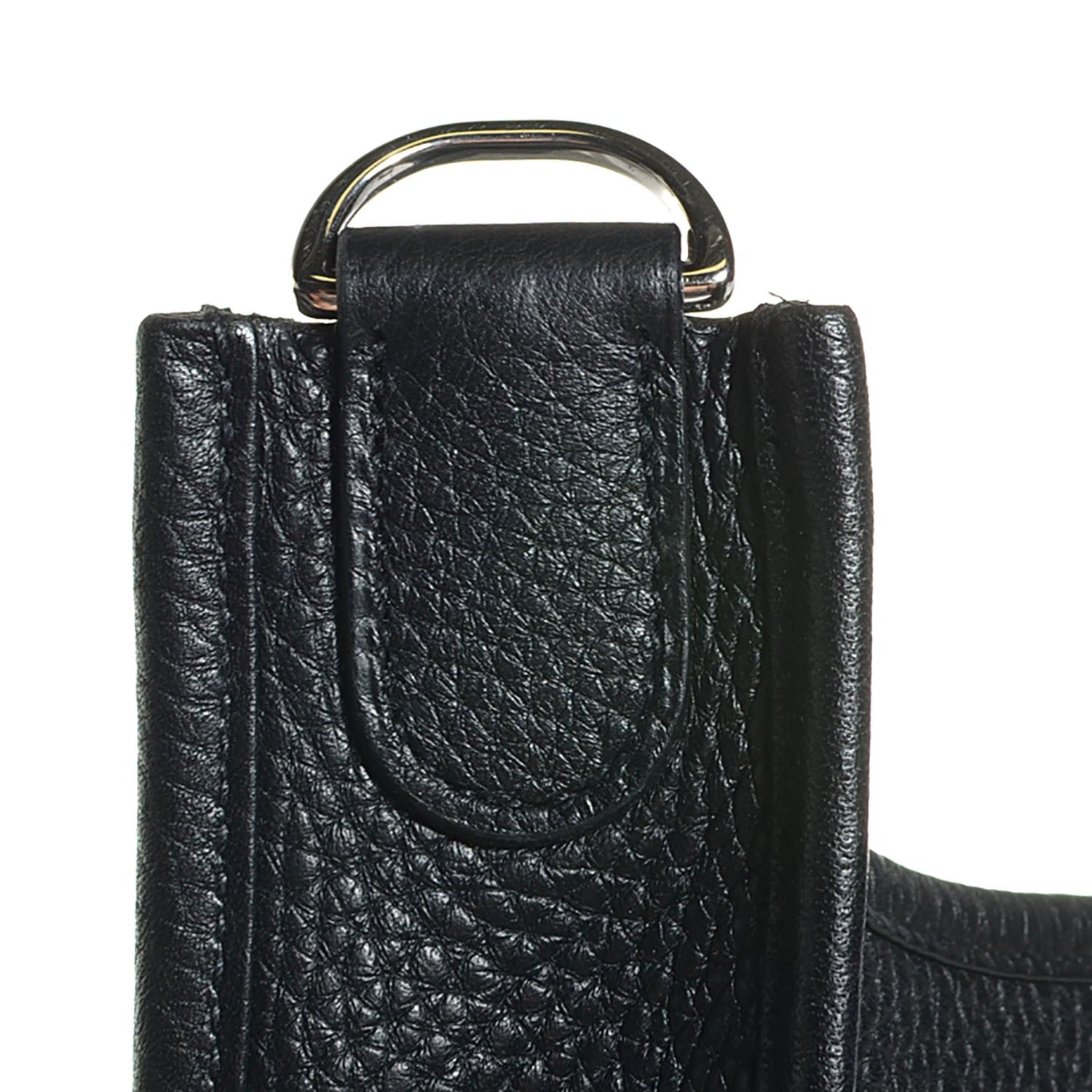 Hermes Taurillon Clemence Evelyne III PM Black 14 of 17