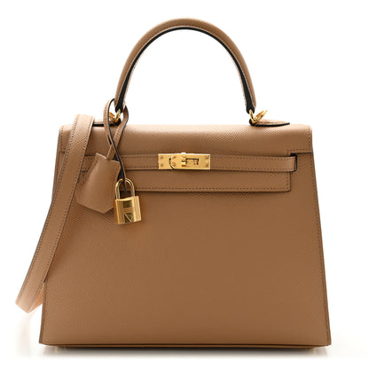 Hermes Epsom Kelly Sellier 25 Chai 1 of 10