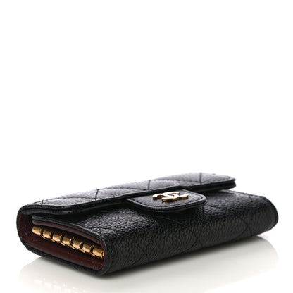 Chanel Caviar Quilted 6 Key Holder Black 4 of 12