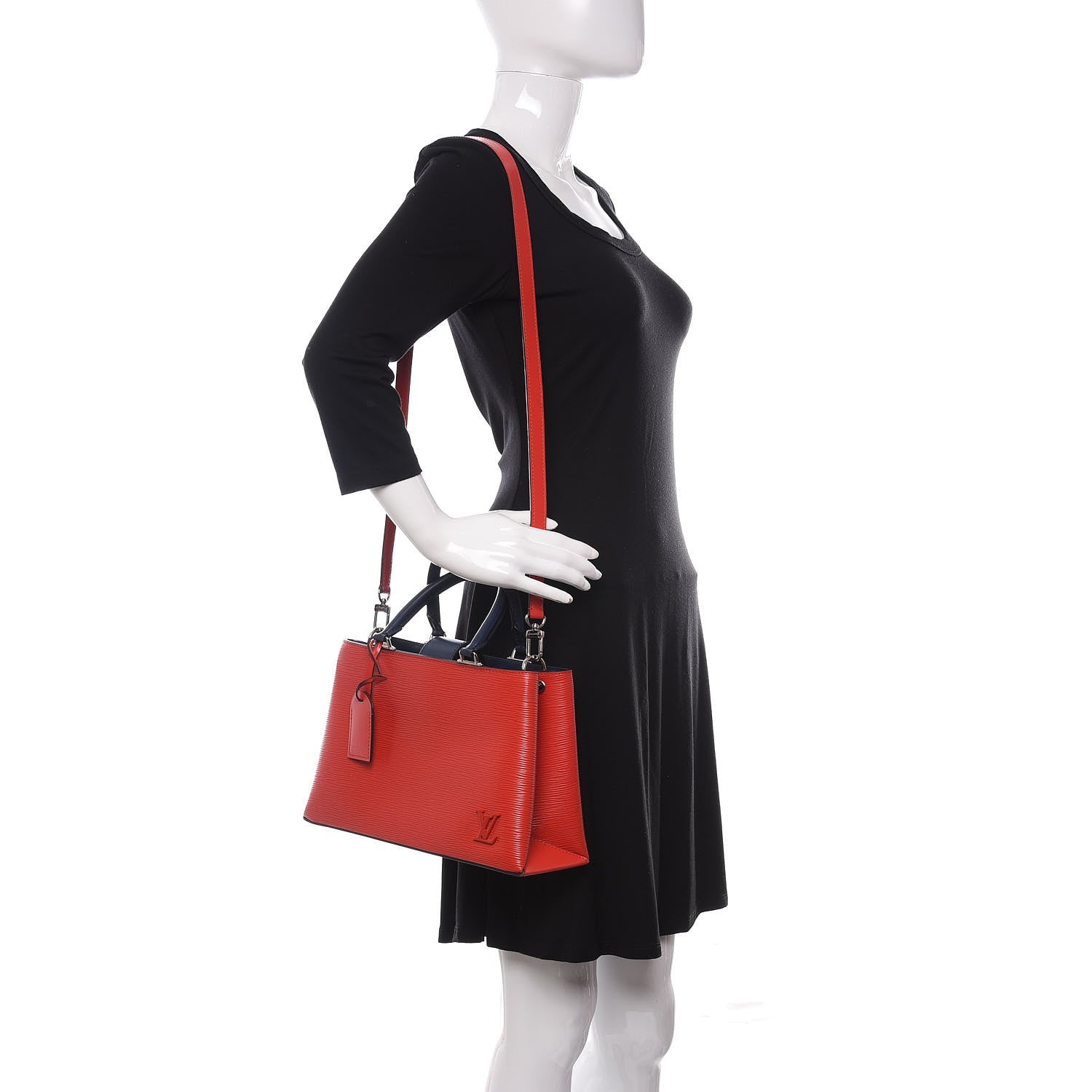 Louis Vuitton Epi Kleber PM Coquelicot 2 of 9