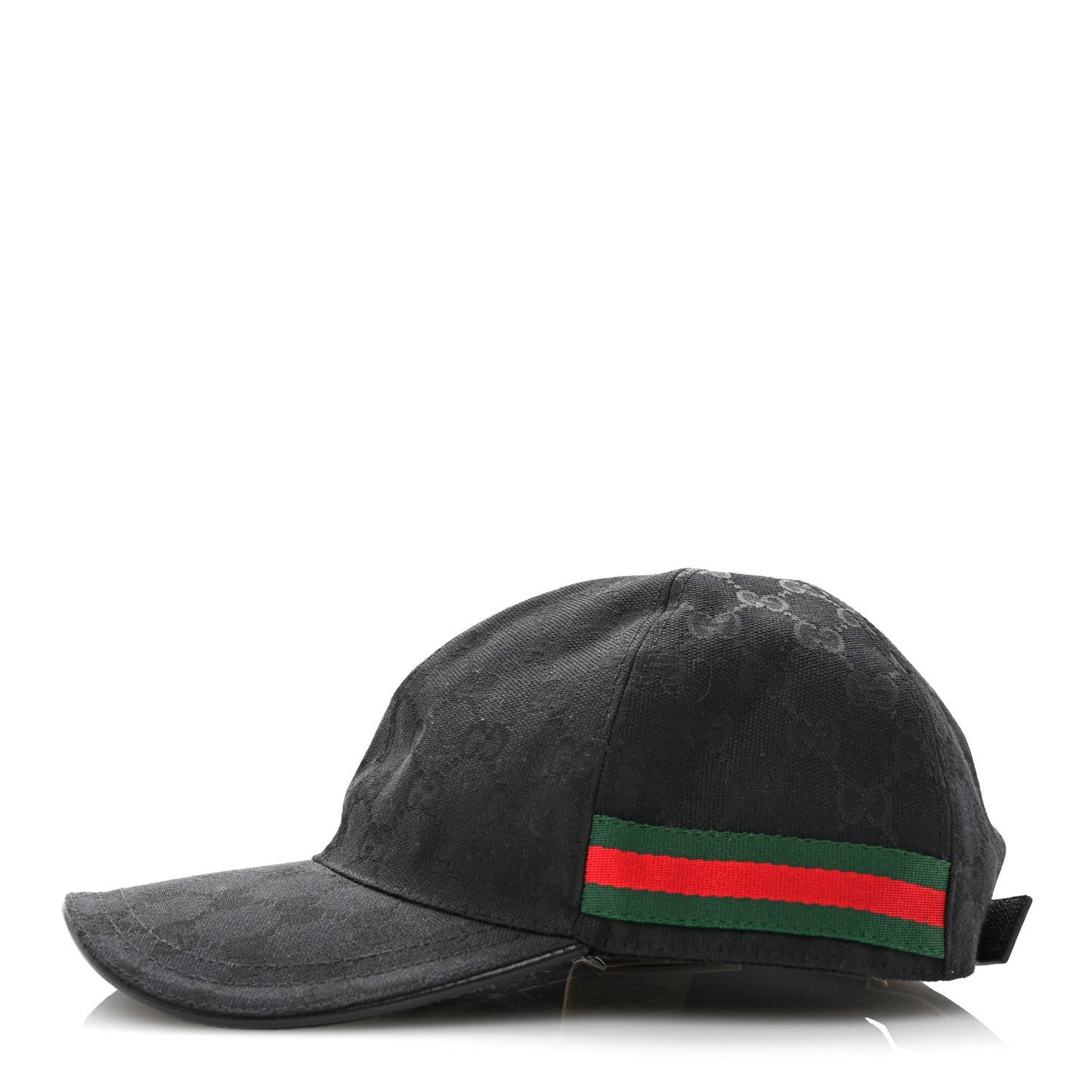Monogram Web Baseball Hat XL Black