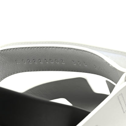 Hermes Calfskin Womens Chypre Sandals 39.5 White 7 of 8