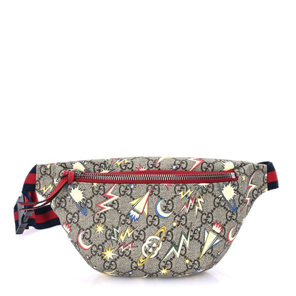 Gucci GG Supreme Monogram Childrens Space Print Belt Bag  Multicolor 1 of 7