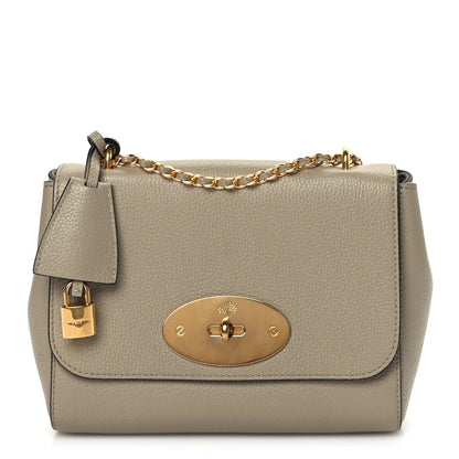 Mulberry Small Classic Grain Calfskin Small Lily Flap Solid Grey Solid Grey 1 of 6