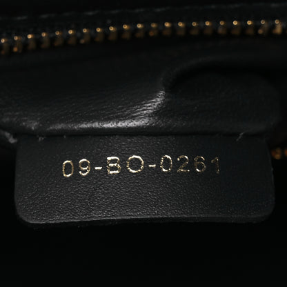 Christian Dior Box Calfskin Tri-Color 30 Montaigne Flap Bag Navy Blue White Red 7 of 17