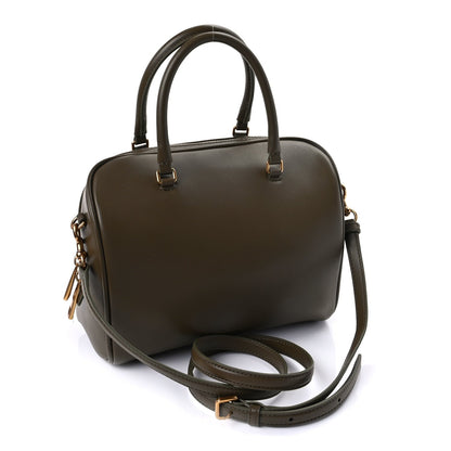 Marc Jacobs MARC JACOBS Lambskin Small The Wave Bag Olive 2 of 8
