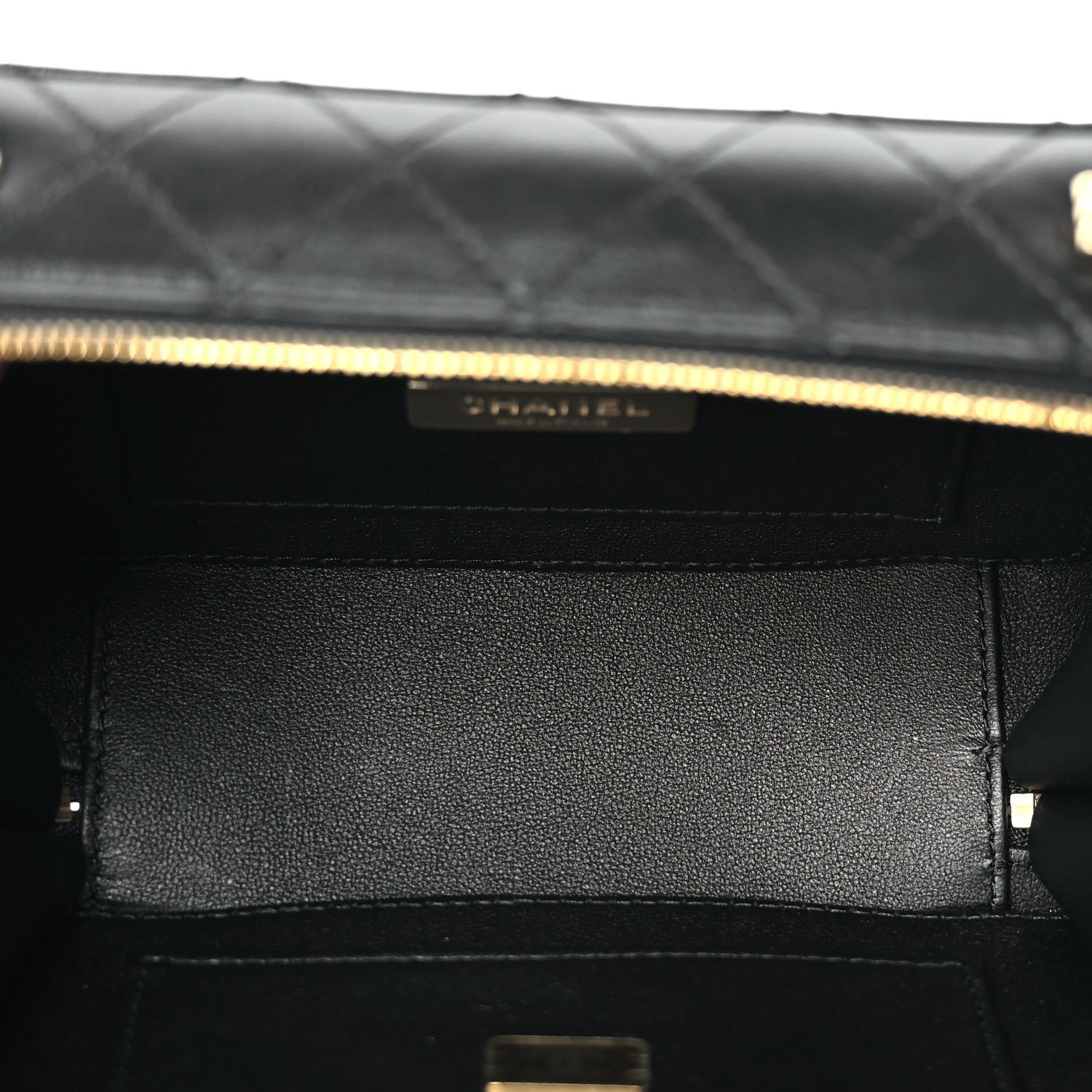 Chanel Lambskin Quilted Coco Click Bag Black 4 of 10