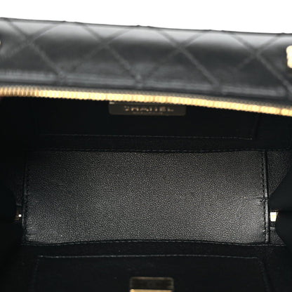 Chanel Lambskin Quilted Coco Click Bag Black 4 of 10