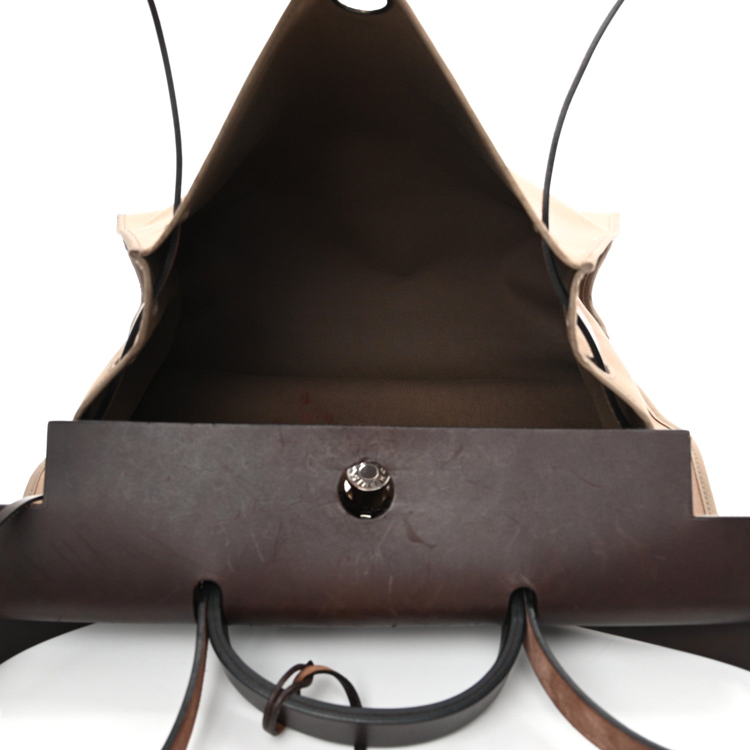 Hermes Toile Vache Hunter Herbag Zip 39 MM Etoupe Ebene 6 of 21