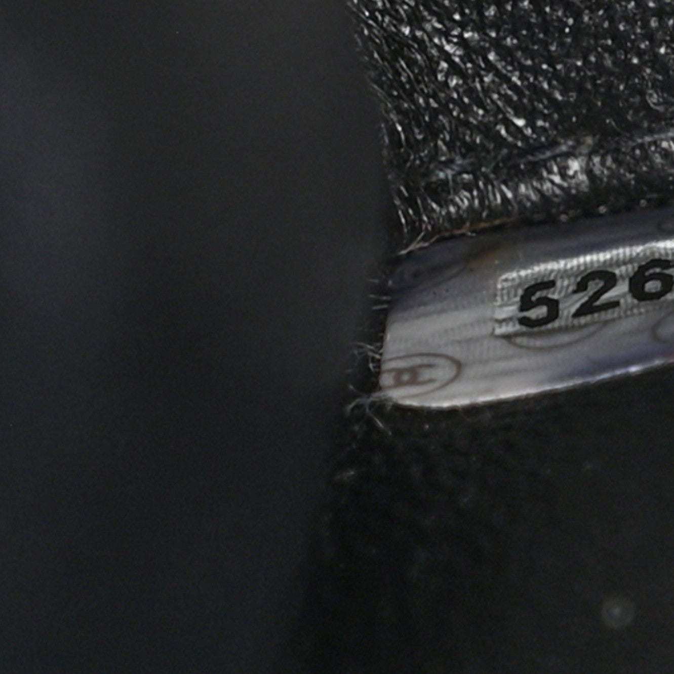 Caviar Diamond Stitched Flap Shoulder Bag Black