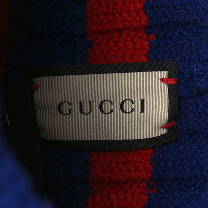 Gucci Wool Web Headband M Blue Red 3 of 4