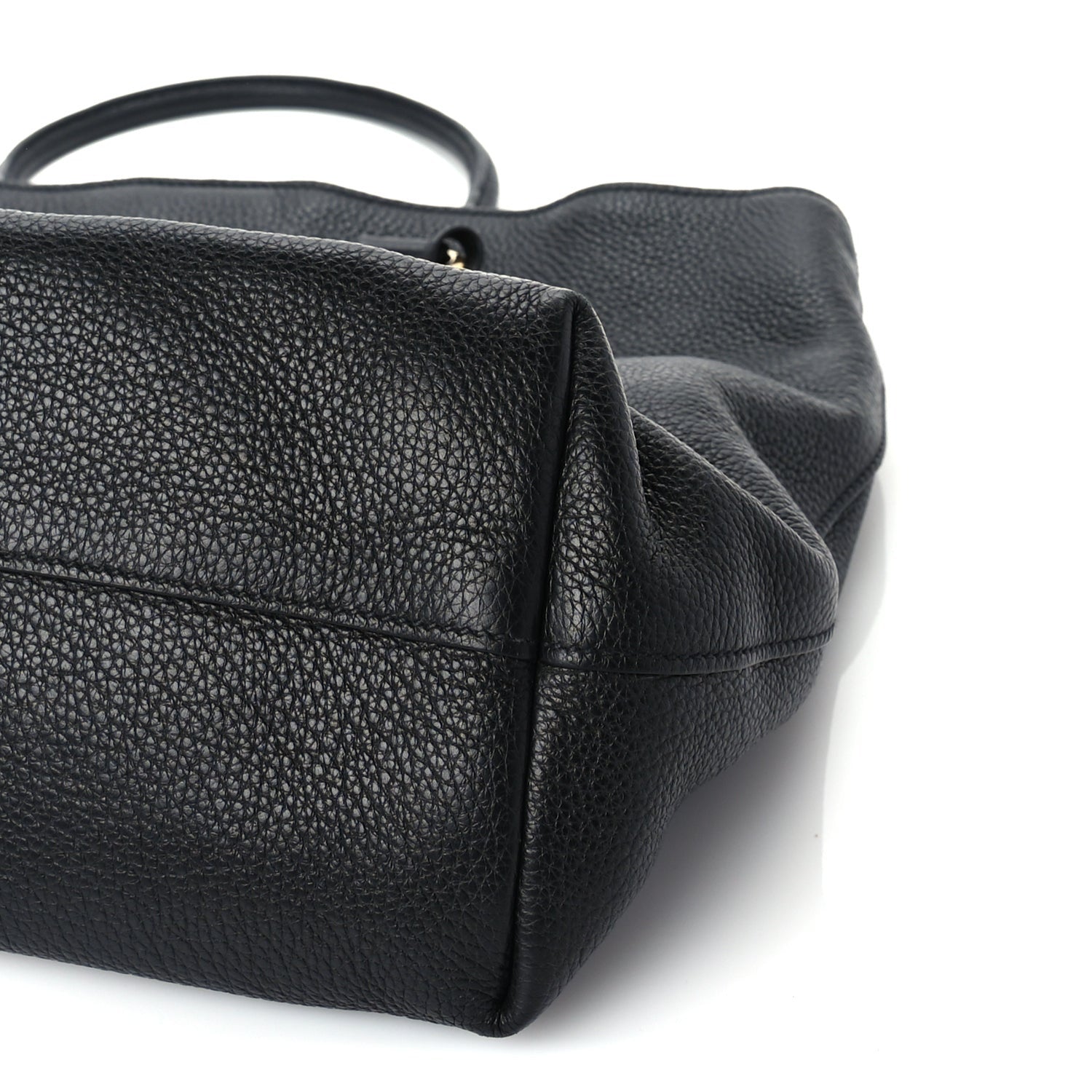 Prada Vitello Daino Tote Nero Black 8 of 8