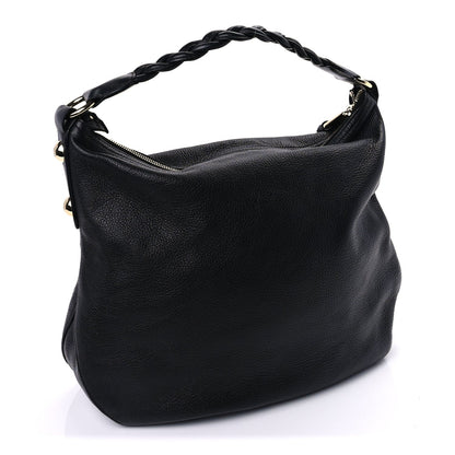 Mulberry Soft Spongy Calfskin Large Daria Hobo Black 2 of 7
