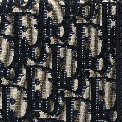 Christian Dior Oblique 30 Montaigne Flap Bag Blue 7 of 9