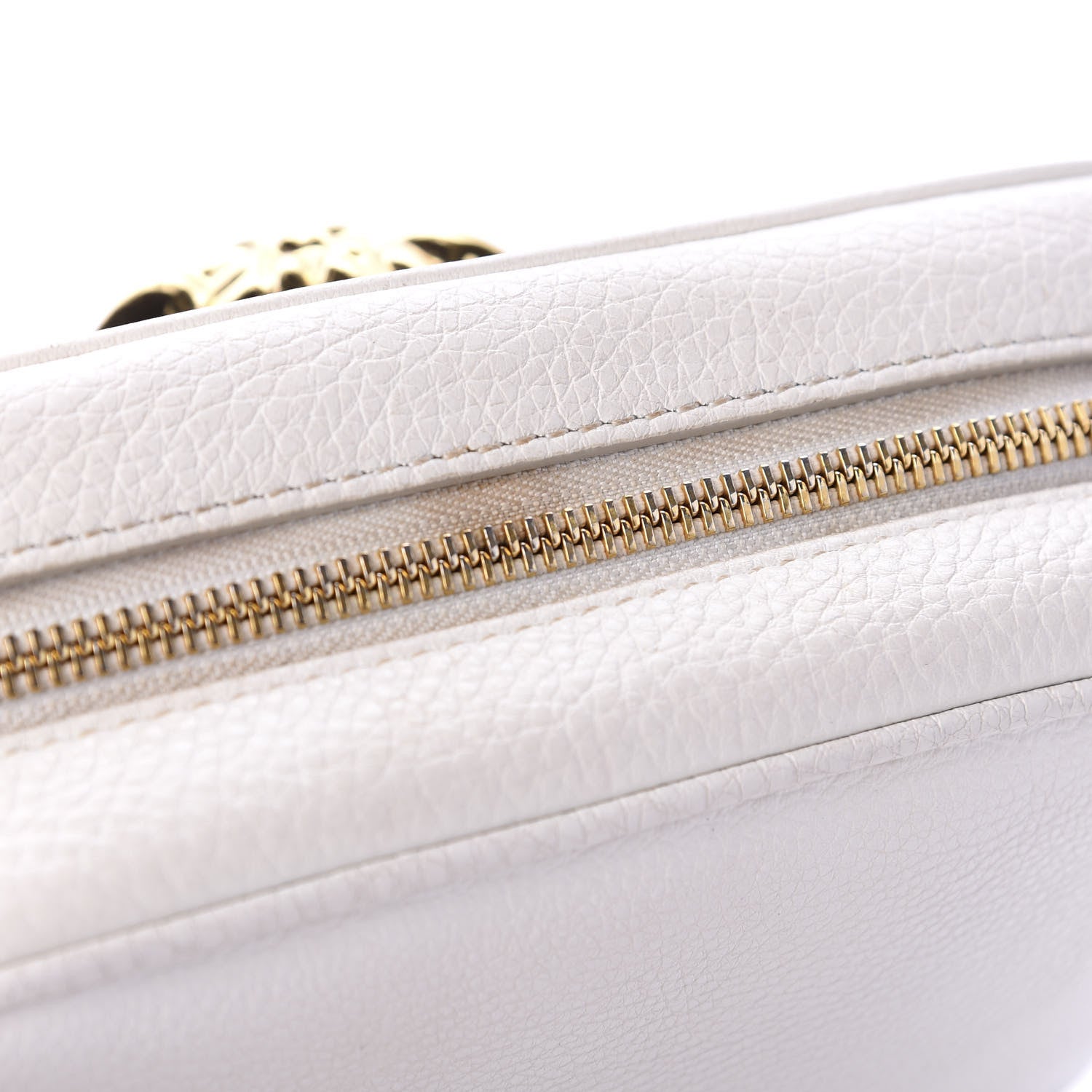 Versace Calfskin Palazzo Camera Bag White 9 of 11