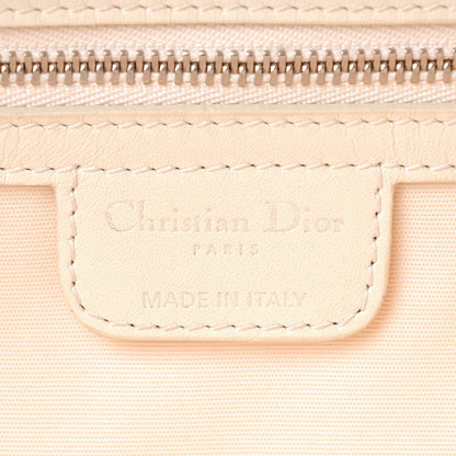 Christian Dior Coated Canvas Cannage Small Panarea Tote White 6 of 14