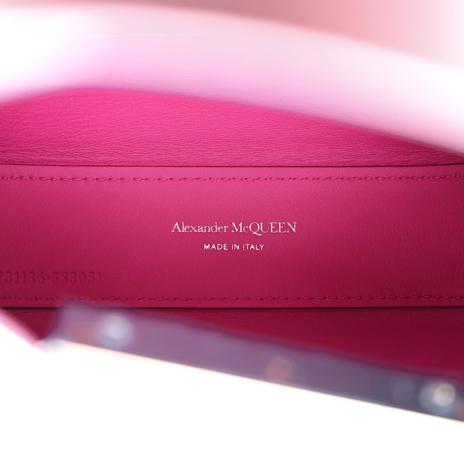 Alexander McQueen Calfskin Mini The Jeweled Hobo Antique Pink 5 of 11