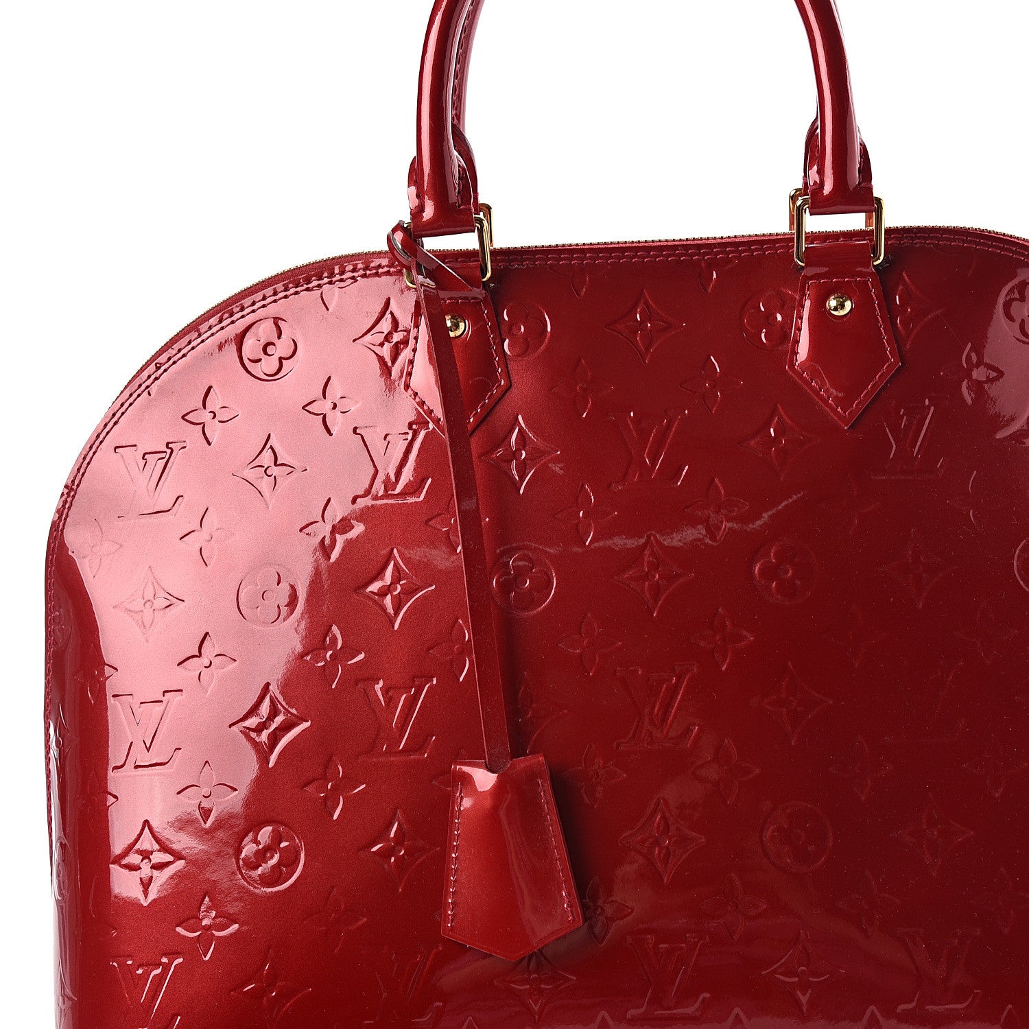 Louis Vuitton Vernis Alma GM Pomme D'Amour 13 of 13