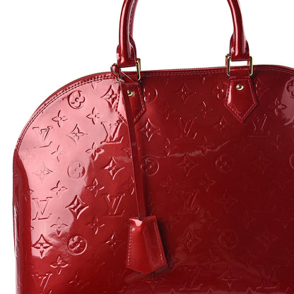 Louis Vuitton Vernis Alma GM Pomme D'Amour 13 of 13